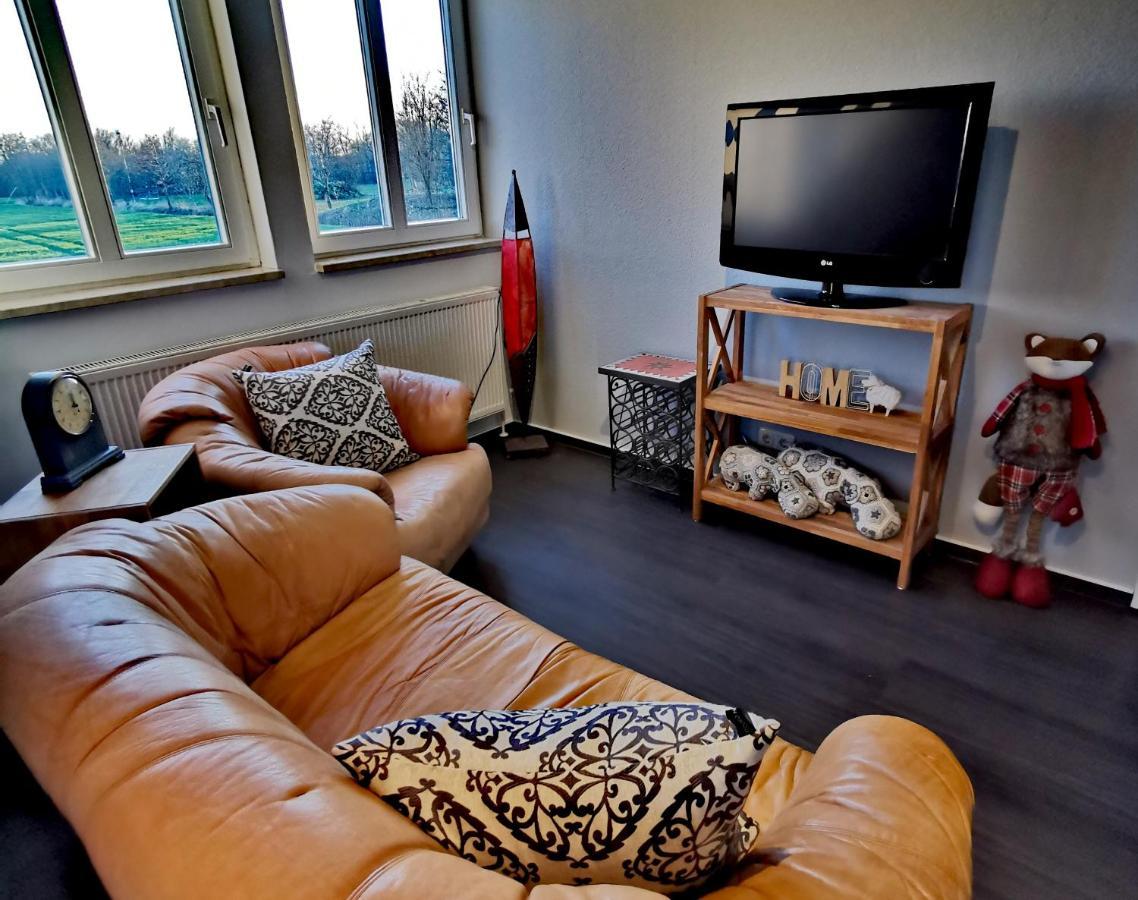Ferienwohnung An Der Barlter Muehle Im Ersten Og Naehe Nordsee Bagian luar foto
