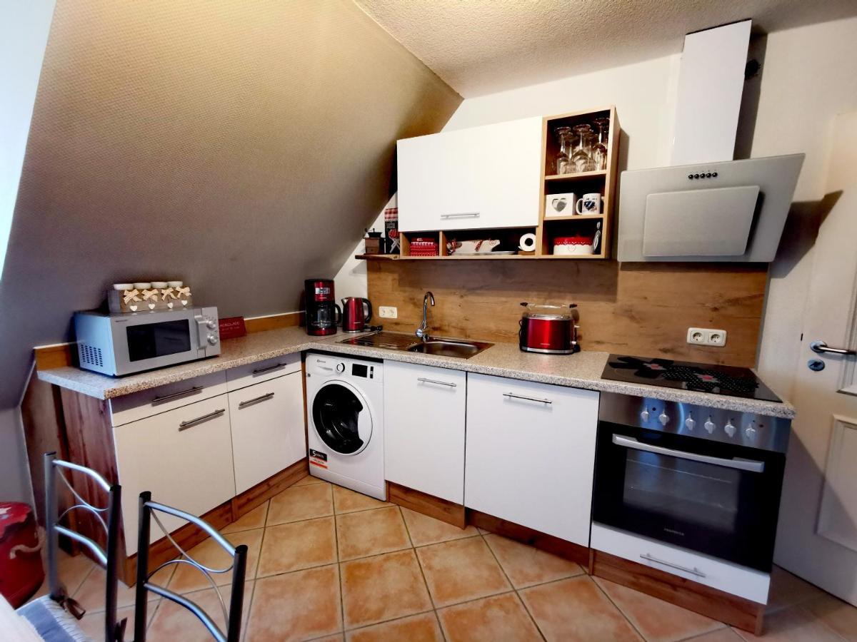 Ferienwohnung An Der Barlter Muehle Im Ersten Og Naehe Nordsee Bagian luar foto